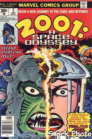 2001, A Space Odyssey #02 © January 1977